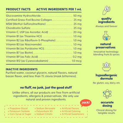 Multivitamínico Líquido Colágeno 12 En 1 Para Perros Y Gatos Salud Articulaciones Y Piel
