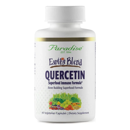 Quercetina 90 Capsulas Antioxidantes Paradise Herbs Refuerza Inmunidad Y Salud