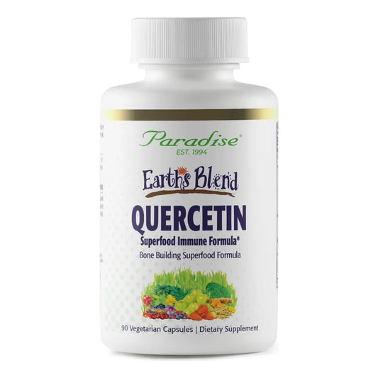 Quercetina 90 Capsulas Antioxidantes Paradise Herbs Refuerza Inmunidad Y Salud