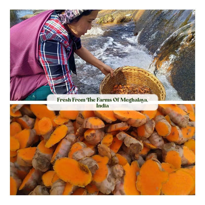 Cúrcuma Lakadong En Polvo Alto Contenido De Curcumina 100 Natural
