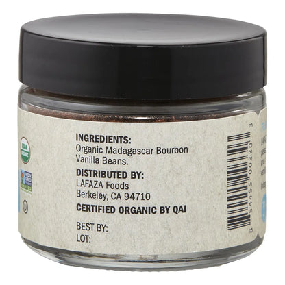 Polvo Organico Vainilla Madagascar Bourbon 28g Intenso Y Versatil