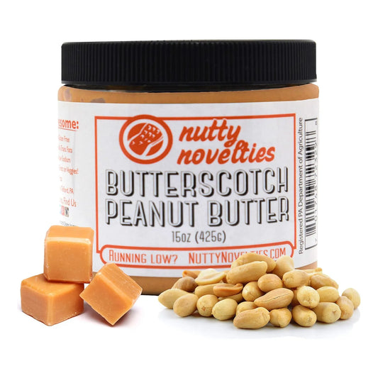 Mantequilla De Maní Alta En Proteínas Nutty Novelties Natural Sin Azúcar