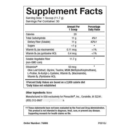 Fibra Prebiótica DigestiveHealth 0.41 Oz Salud Intestinal Alivia Gases Sin OMG