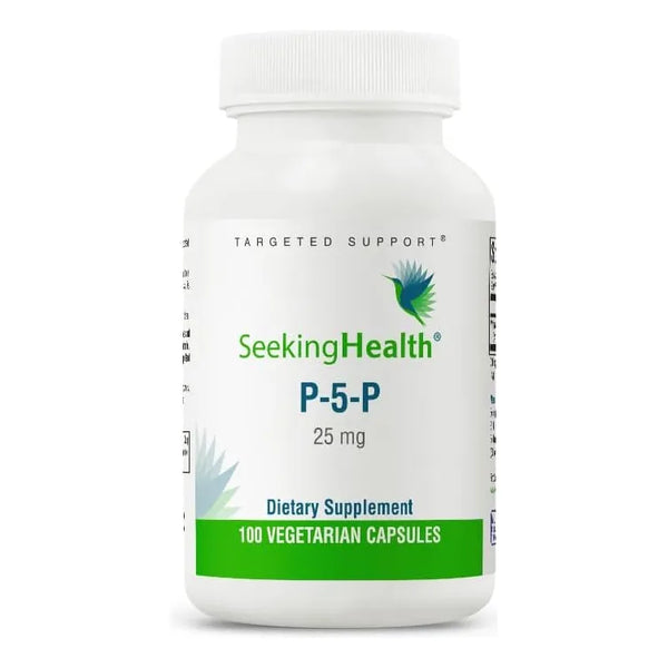 Vitamina B Piridoxal 5 Fosfato 25 Mg Apoyo Cognitivo E Inmunologico Vegano 100 Caps