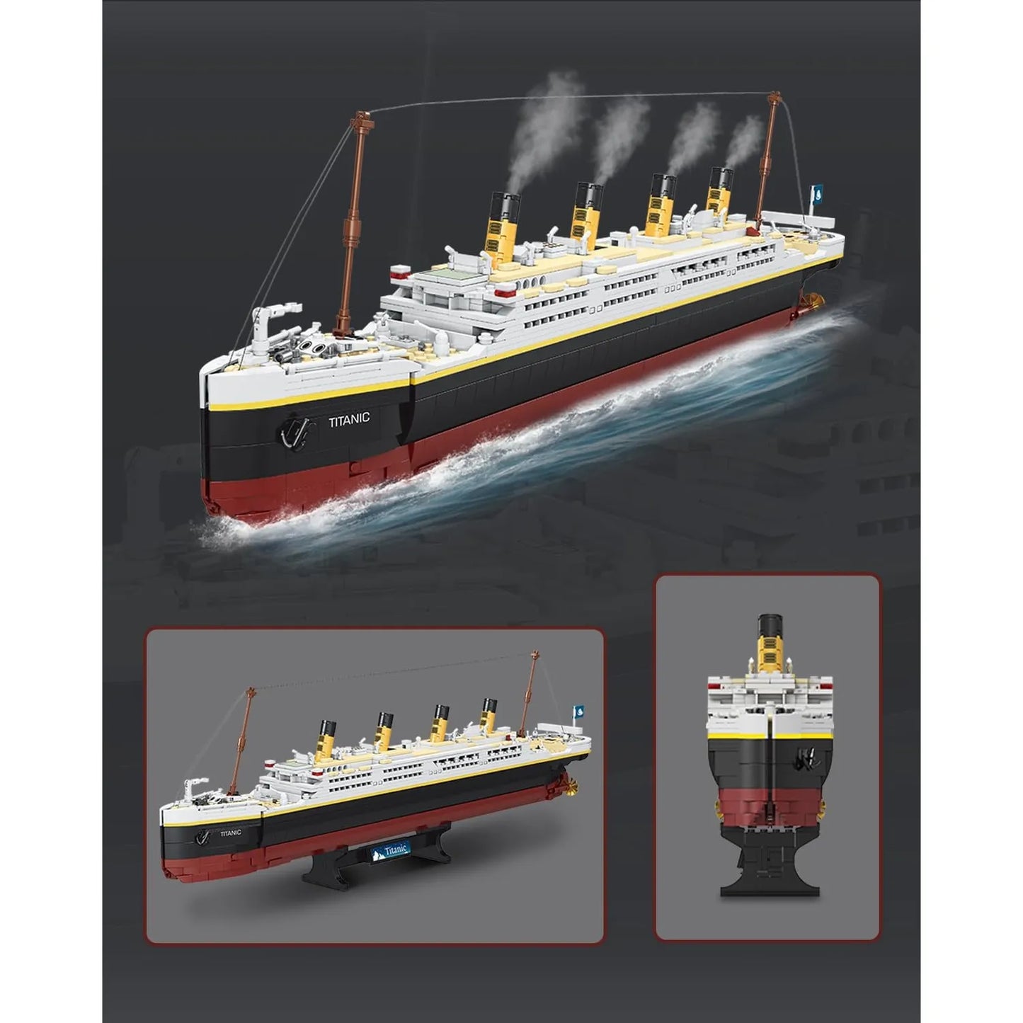Juego De Bloques Titanic 2022 Modelo Modular 2022 Piezas Compatibles