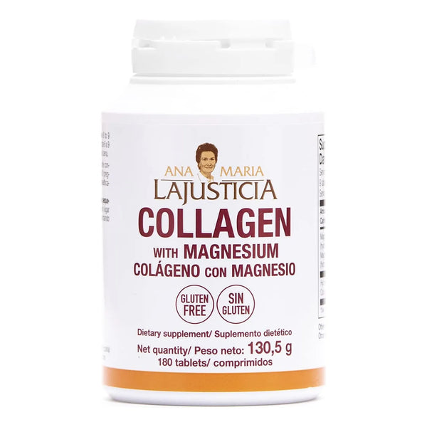 Colageno Con Magnesio 180 Tabletas Ana Maria Lajusticia Energia Piel Huesos