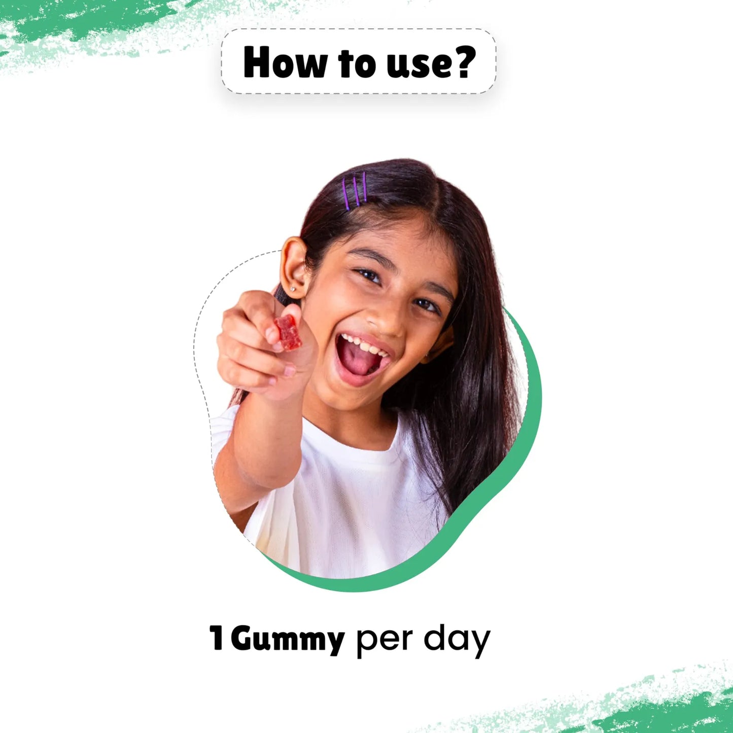 Gomitas Multivitaminas Niños 2 A 6 Años Dha Vitamina D3 B12 Sabor Fresa