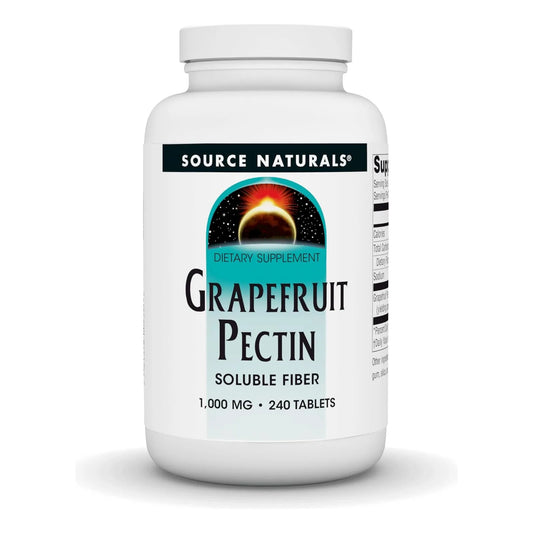Pectina De Toronja 1000 Mg 240 Tabletas Beneficios Digestivos Source Naturals