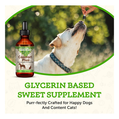 Comfort Plus Gotas Calmantes Para Perros Y Gatos Formula Herbal Relajante Natural