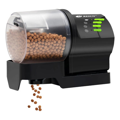 Alimentador Automático De Peces Con Temporizador Para Acuarios Dispensador De Alimentos