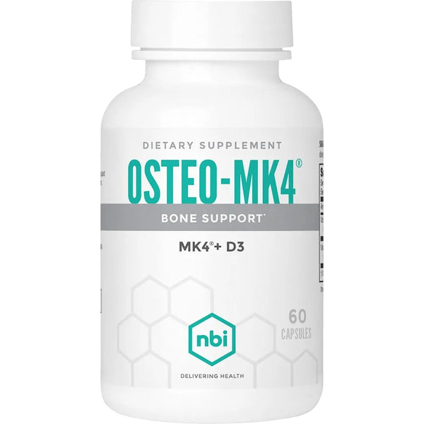Osteo MK4 Soporte Oseo Vitamina D Y K2 Mk4 60 Capsulas Vegetales