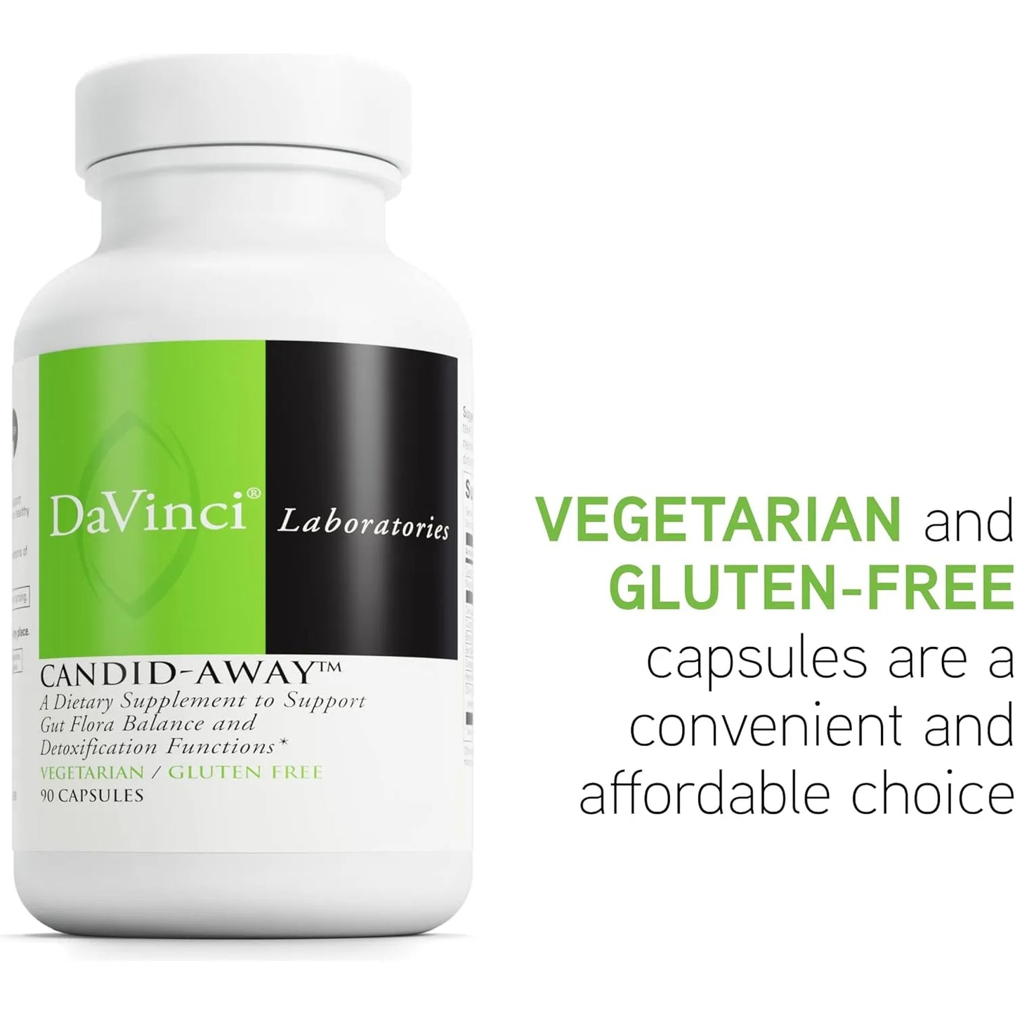 DaVinci Labs Candid Away 90 Capsulas Salud Intestinal Y Sistema Inmunologico