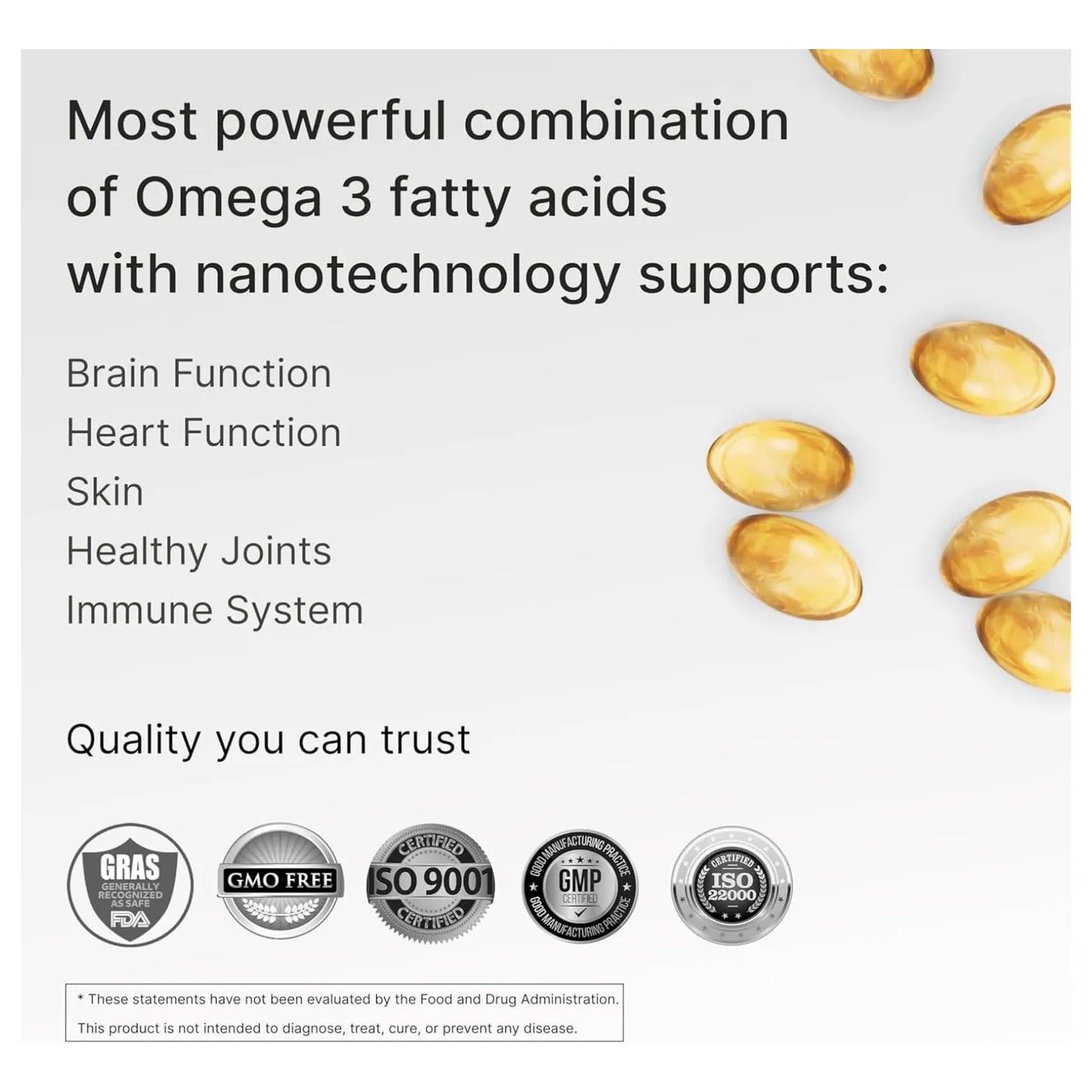 Omega 3 Nanotecnologico Epa Dha Salud Corazon Y Antienvejecimiento 60 Capsulas