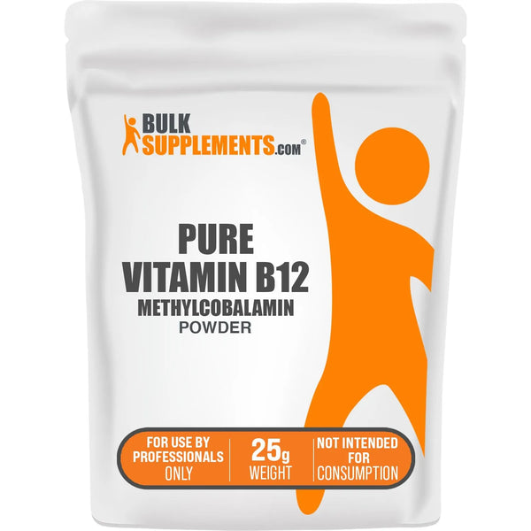 Vitamina B12 Metilcobalamina En Polvo Pura 25g Suplemento Energia Y Salud