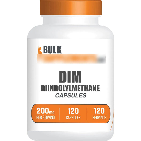 Cápsulas De Diindolilmetano DIM 200 Mg Suplemento Para Hombres Y Mujeres 120 Cápsulas Sin Gluten