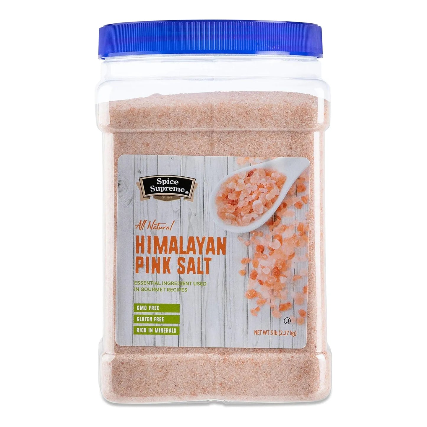 Sal Rosa Del Himalaya Cristales Naturales Minerales 5 Libras Pura Y Kosher