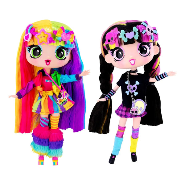 Juego De 2 Muñecas Decora Fashion Girlz 28cm Moda Y Accesorios