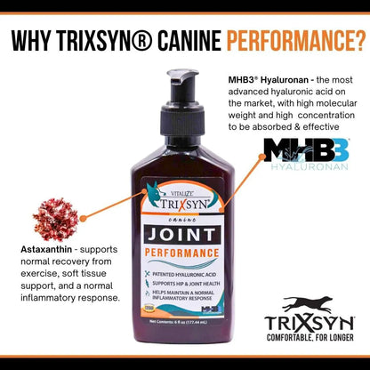 Suplemento Líquido Para Articulaciones En Perros Canine Performance MHB3 Alivia Dolor Y Aumenta Movilidad