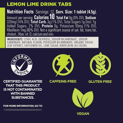 Tabletas Gu Energy Electrolitos Veganas Lima Hidratacion Deportiva
