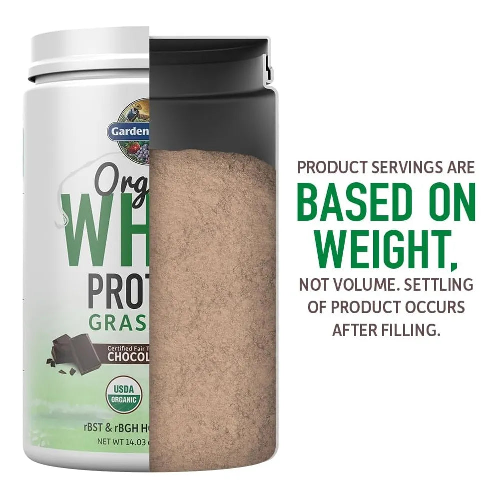 Proteina En Polvo Organica Sabor Chocolate 500 G Recuperacion Muscular