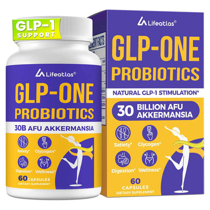 Probióticos Akkermansia 30 Mil Millones Para Intestino Digestión Y Control De Hambre