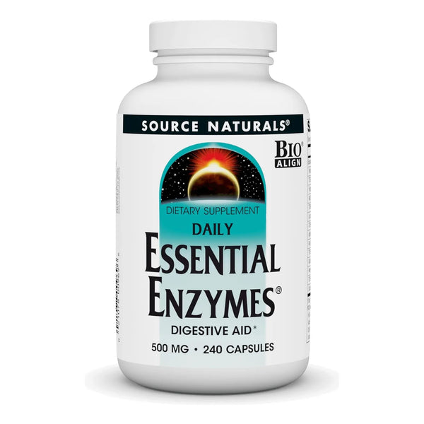 Enzimas Digestivas Multiples Source Naturals 500mg 240 Cap