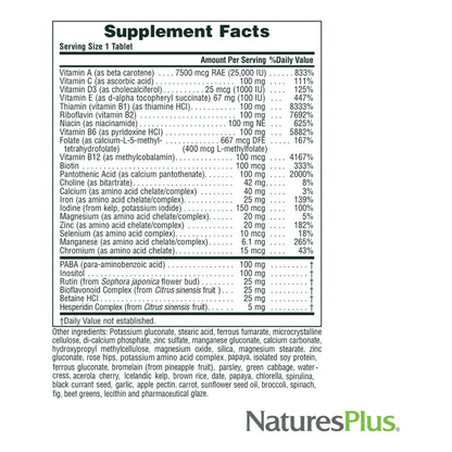 Multivitaminico Ultra II Liberacion Sostenida 90 Tabletas Energia Y Bienestar