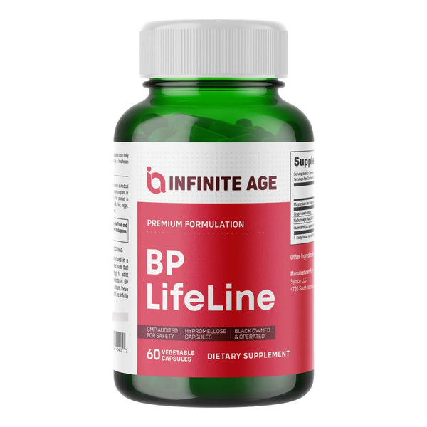 BP Lifeline Capsulas Suplemento Cardiaco Con Extracto De Semilla De Uva Y Magnesio