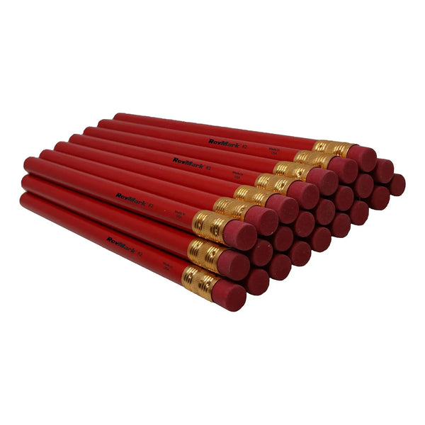 Lápices Jumbo Redondos Madera Cedro Plomo Negro Profesionales Carpinteria Arte