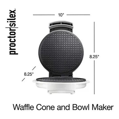 Maquina Para Hacer Conos Y Cuenco De Helado Proctor Silex Crujiente Y Facil De Usar