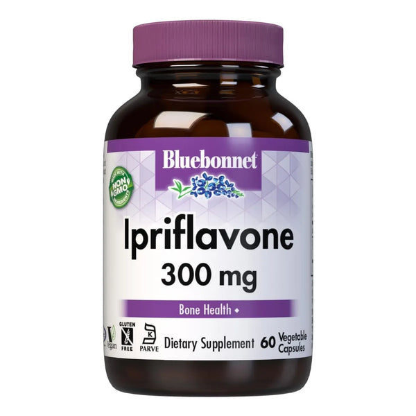 Ipriflavona 300 Mg Para Salud Ósea Fuente De Ostivona 60 Cáp