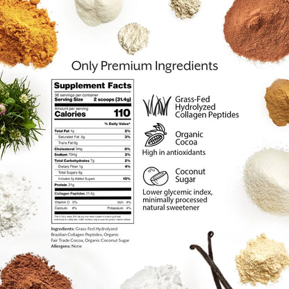 Proteína De Suero Con Colágeno Sabor Vainilla Mejora Articulaciones Y Músculos
