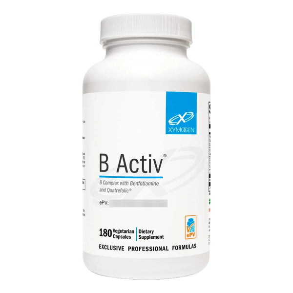 Complejo Vitamina B Activ Con Benfotiamina Metilfolato Biotina Suplemento Energético Y Soporte Suprarrenal