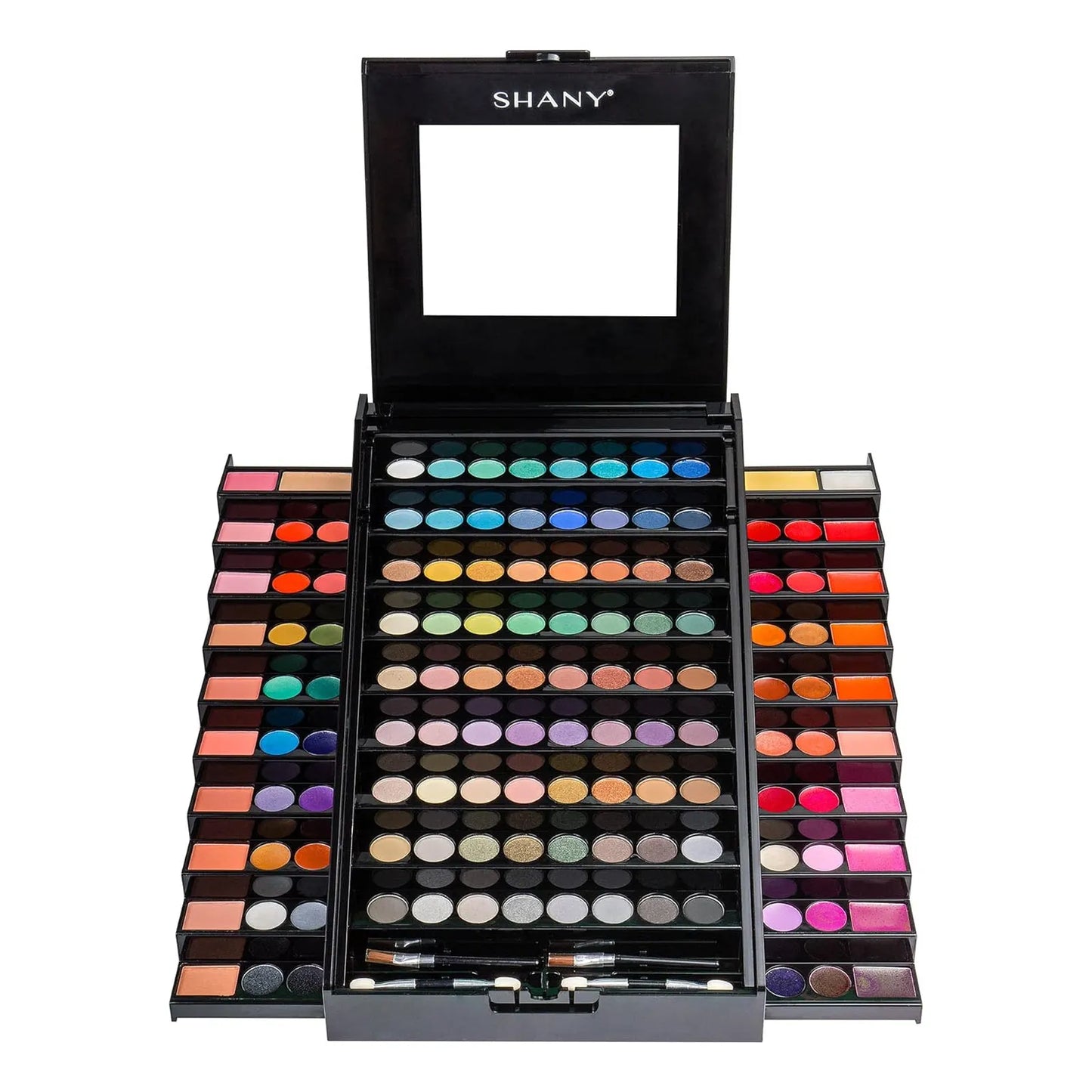 Kit De Maquillaje Completo Shany Con 72 Sombras 28 Labiales Y Mas