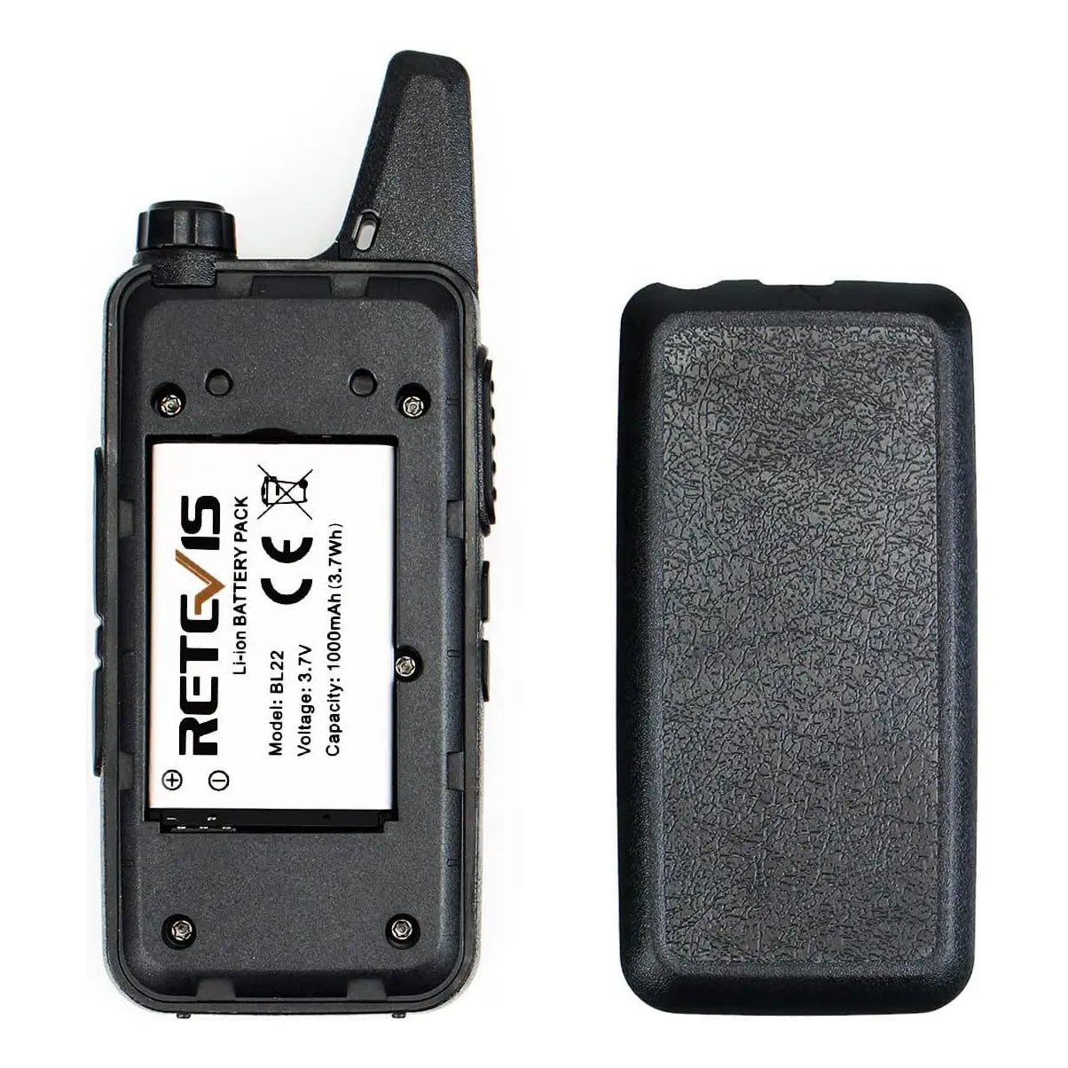 Walkie Talkies Retevis RT22 Largo Alcance Recargables USB C VOX Manos Libres