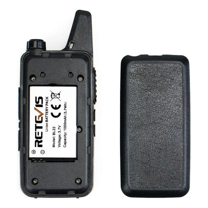 Walkie Talkies Retevis RT22 Largo Alcance Recargables USB C VOX Manos Libres