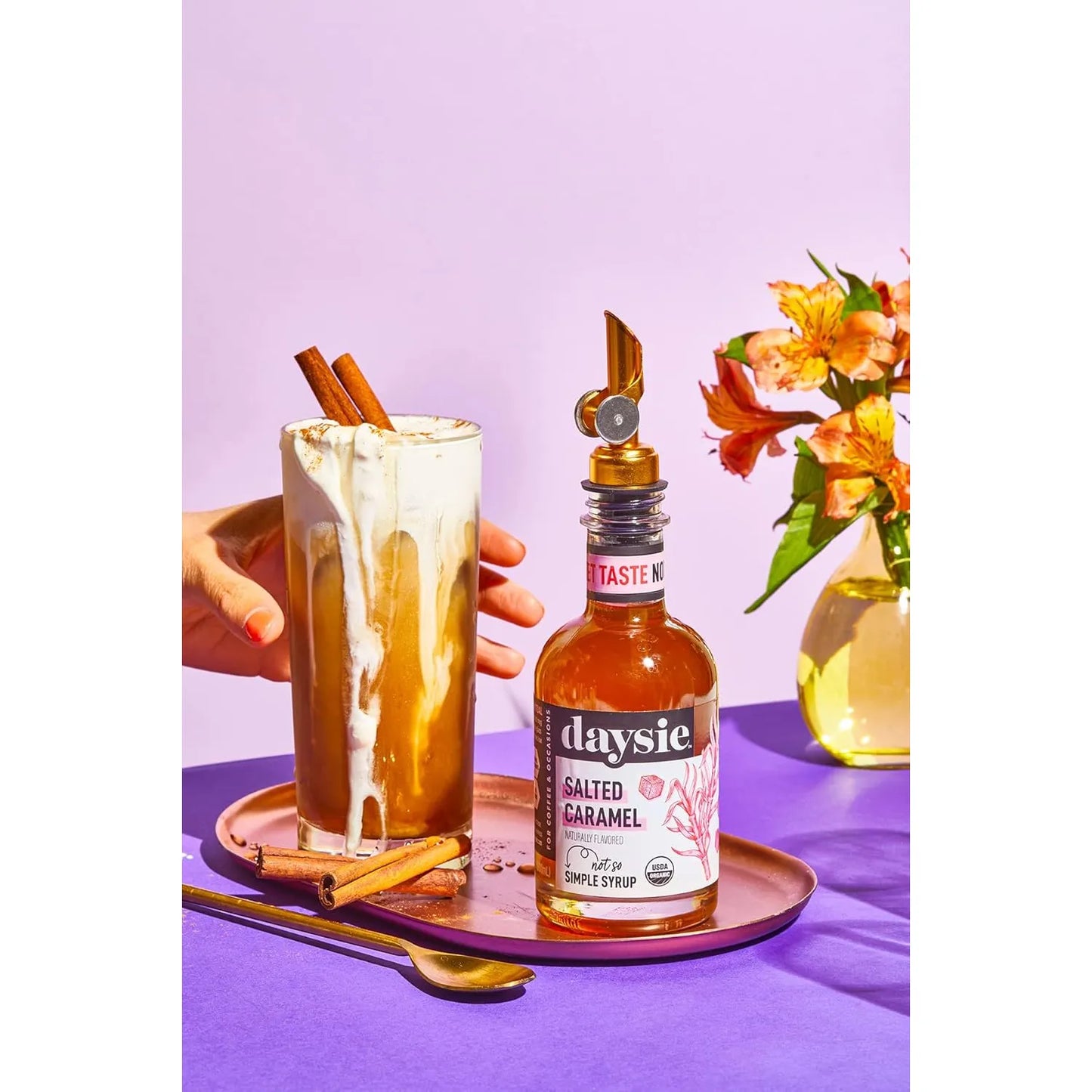 Trio De Jarabes Organicos Vainilla Caramelo Almendra 200 Ml C/U