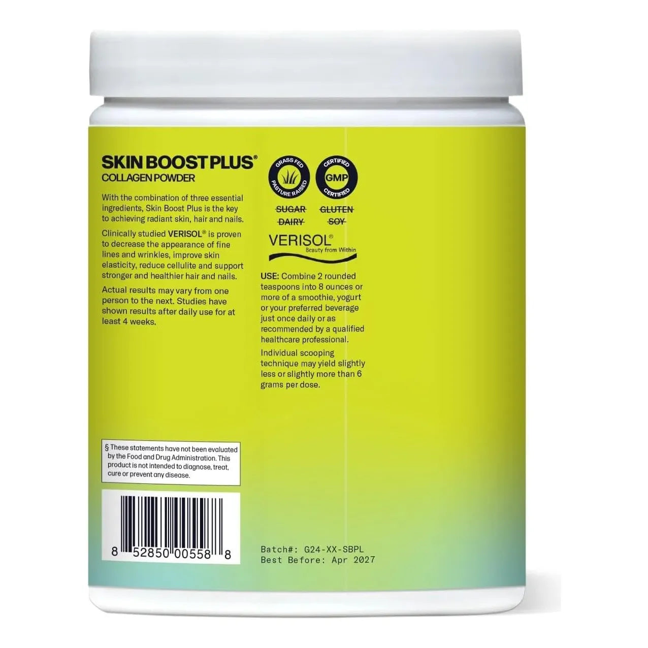 Sparkle Skin Boost Plus Suplemento Alimenticio Piel Radiante Colageno Vitamina C