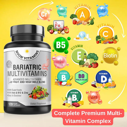 Multivitamínico Bariátrico Con Hierro Energía Y Recuperación 42 Superalimentos