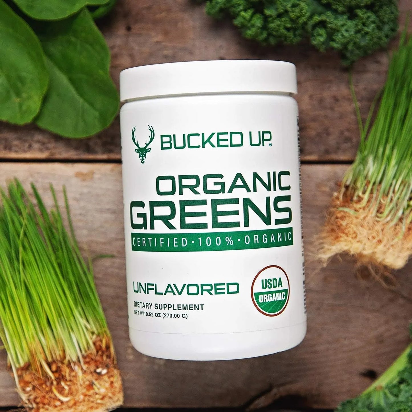 Superfood En Polvo Organico 8 Verduras Esenciales Clorella Espirulina Sin Sabor