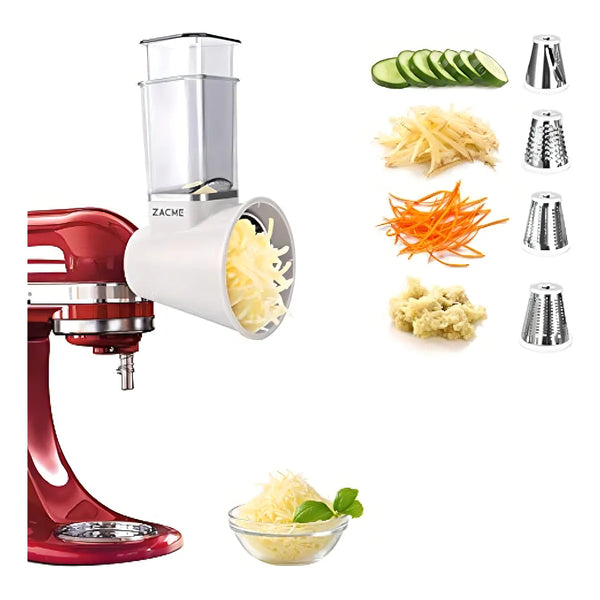 Accesorios Para Rebanar Y Triturar Verduras 4 Cuchillas Acero Inoxidable Para Batidoras