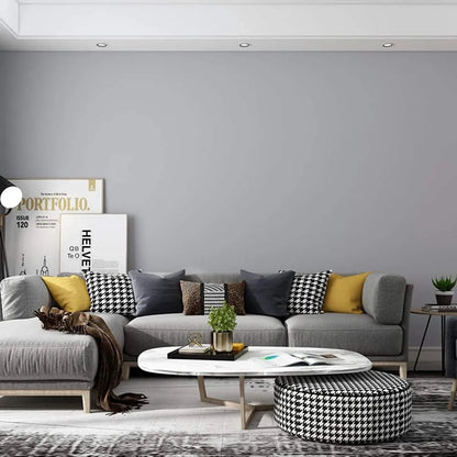 Papel Tapiz Autoadhesivo Gris Pelar Y Pegar Renueva Tus Muebles Facilmente