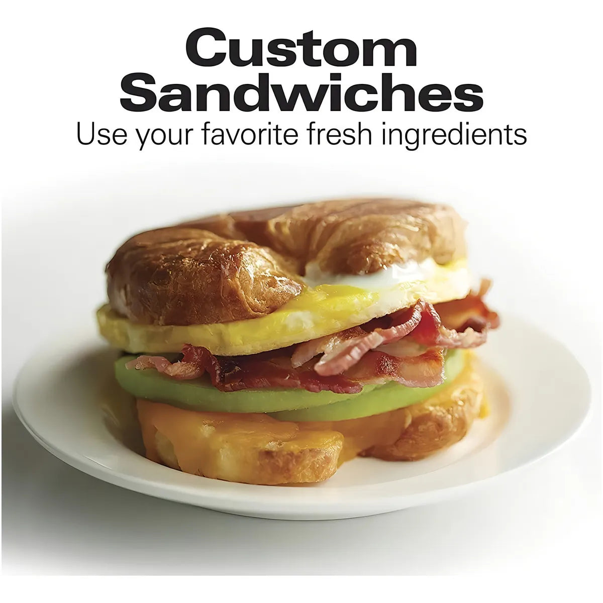 Sandwichera Especial Para Desayuno Hamilton Beach Prepara Sándwiches En 5 Minutos