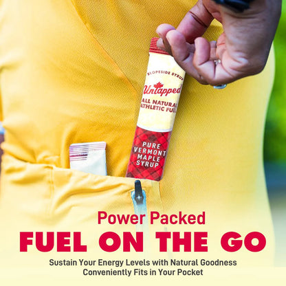 Jarabe De Arce Orgánico 20 Paquetes Energía Natural Vermont