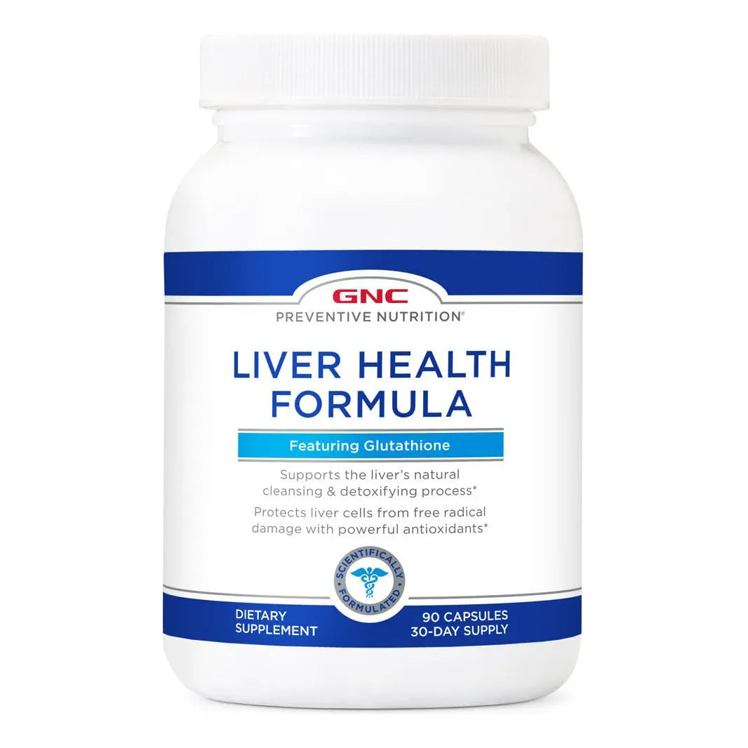 Fórmula Natural Para Salud Hepática 90 Cápsulas Con Glutatión Antioxidante
