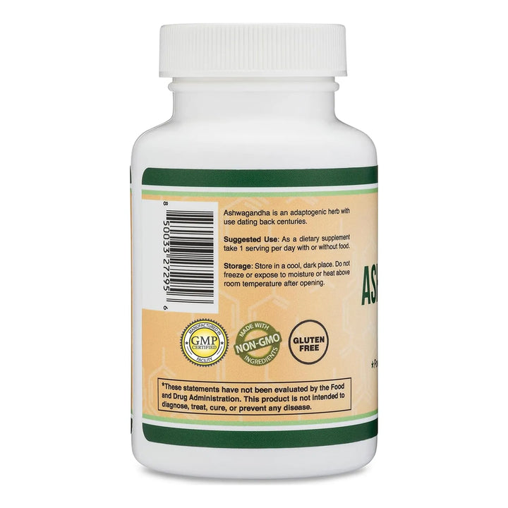 Cápsulas De Ashwagandha 500mg Double Wood Adaptógeno Antiestrés - Imagen 2