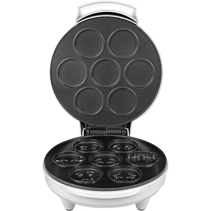 Maquina Para Mini Waffles 7 Emojis Antiadherente Divertida Y Practica