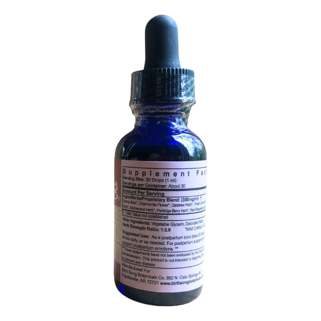 Tintura Natural Nutritiva Posparto Para Nuevas Mamás Con Hierbas Orgánicas