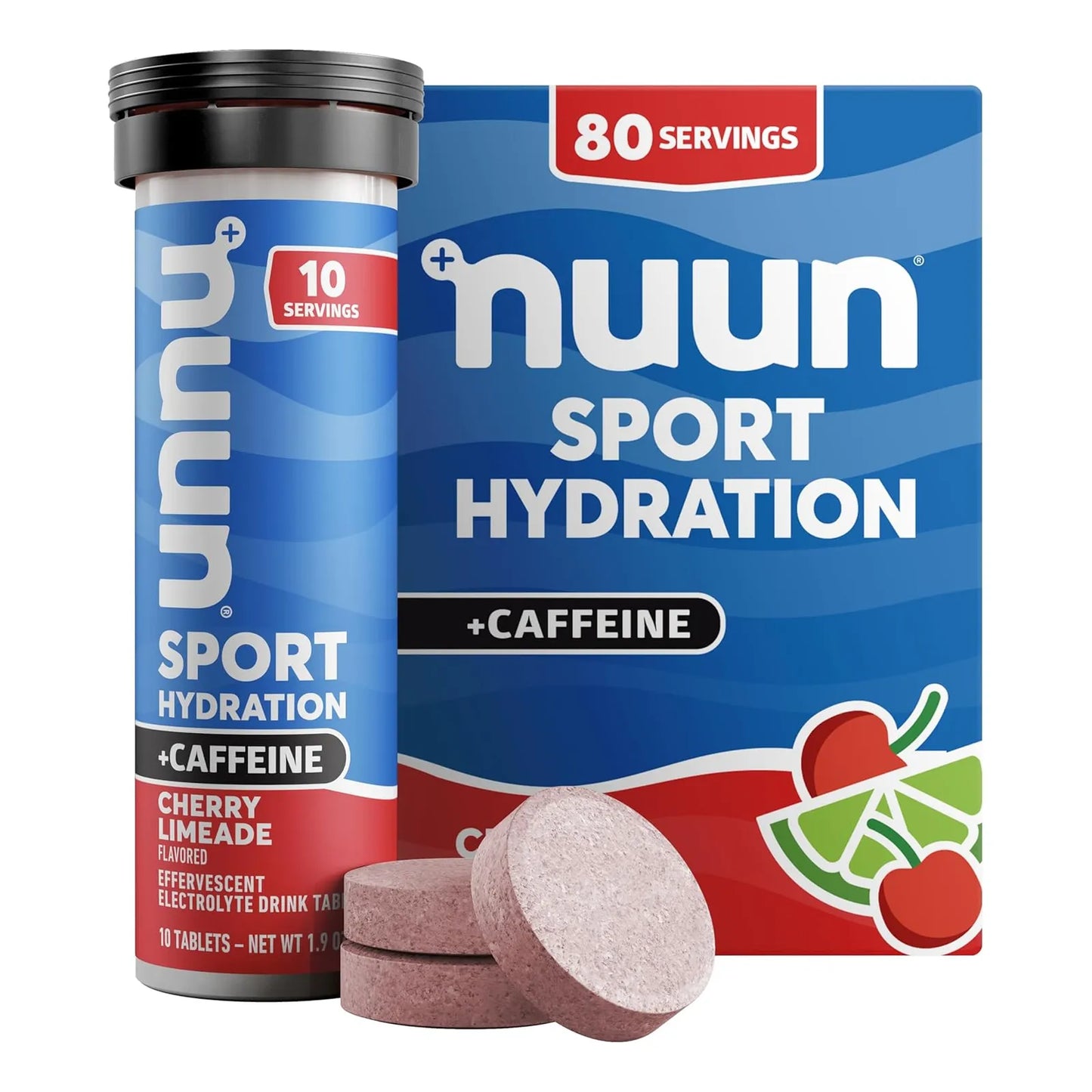 Nuun Sport Tabletas Electrolito Hidratante Energética 10 Unidades Sabor Frutal