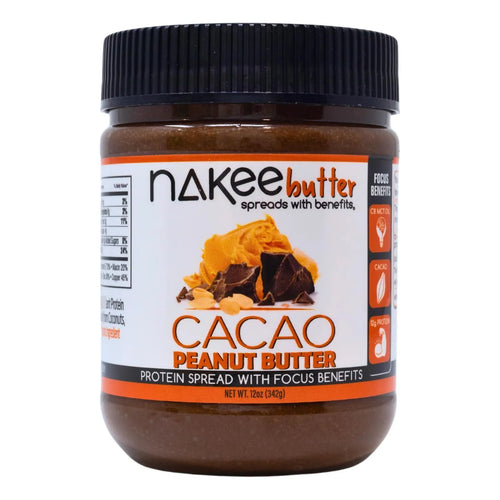 Mantequilla De Maní Keto Con Aceite De Cacao Y MCT Alta En Proteína 12 Oz